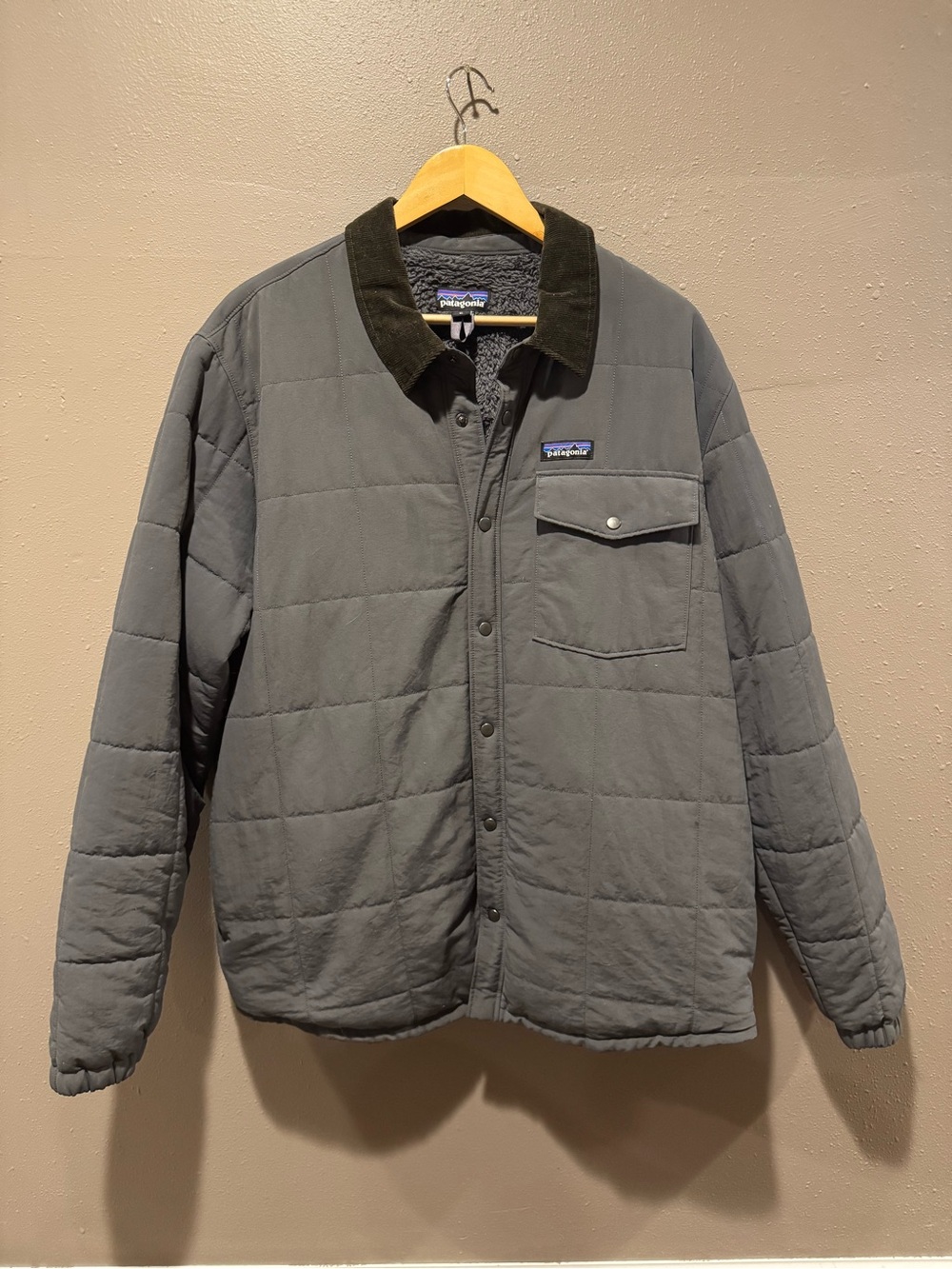 Men’s Patagonia Isthmus Quilted Sherpa Jacket XL